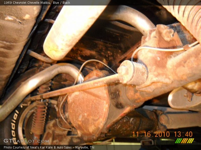 Blue / Black 1969 Chevrolet Chevelle Malibu