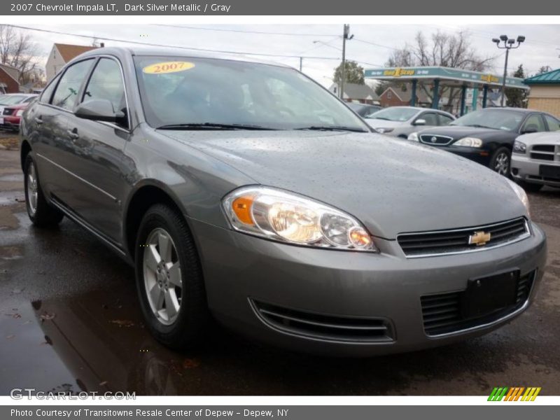 Dark Silver Metallic / Gray 2007 Chevrolet Impala LT