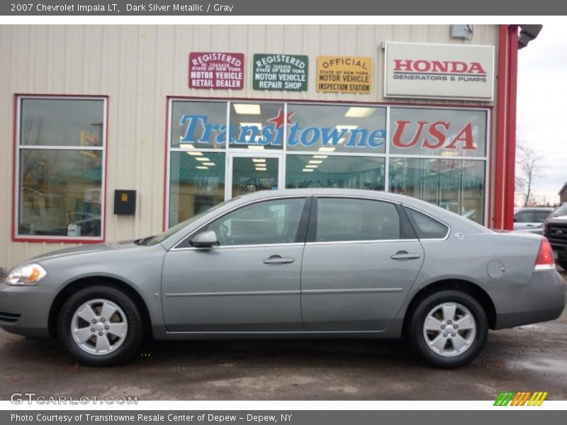 Dark Silver Metallic / Gray 2007 Chevrolet Impala LT