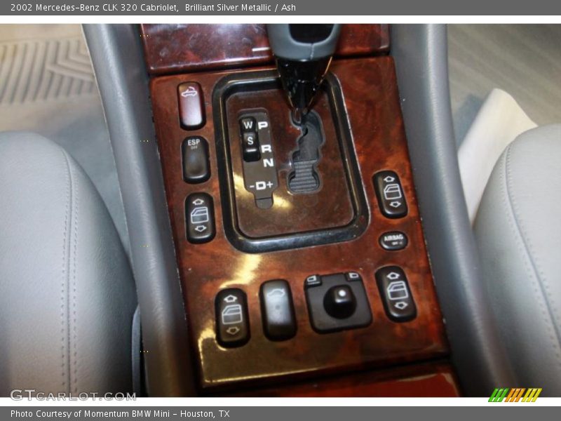 Brilliant Silver Metallic / Ash 2002 Mercedes-Benz CLK 320 Cabriolet