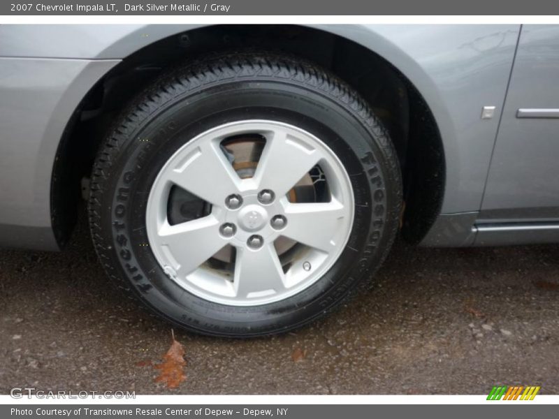 Dark Silver Metallic / Gray 2007 Chevrolet Impala LT