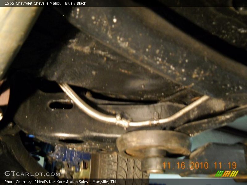 Blue / Black 1969 Chevrolet Chevelle Malibu