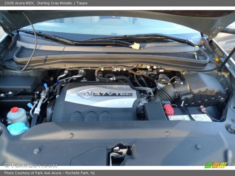 Sterling Gray Metallic / Taupe 2008 Acura MDX