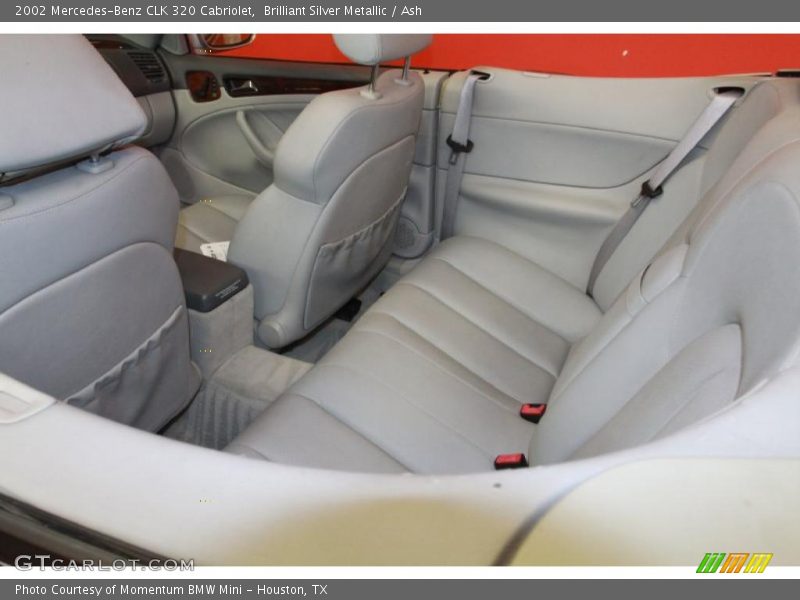 Brilliant Silver Metallic / Ash 2002 Mercedes-Benz CLK 320 Cabriolet