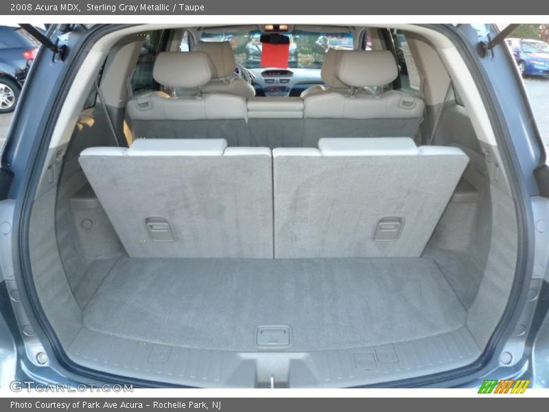 Sterling Gray Metallic / Taupe 2008 Acura MDX
