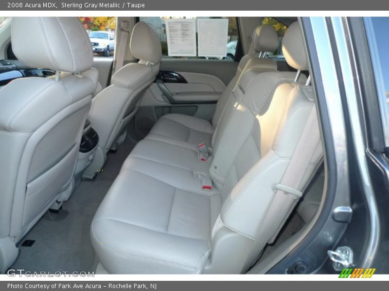 Sterling Gray Metallic / Taupe 2008 Acura MDX