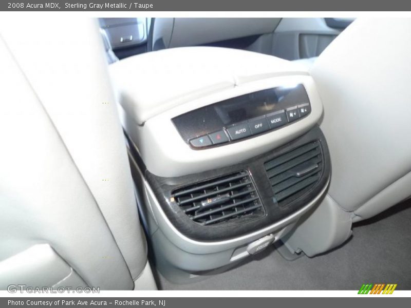 Sterling Gray Metallic / Taupe 2008 Acura MDX
