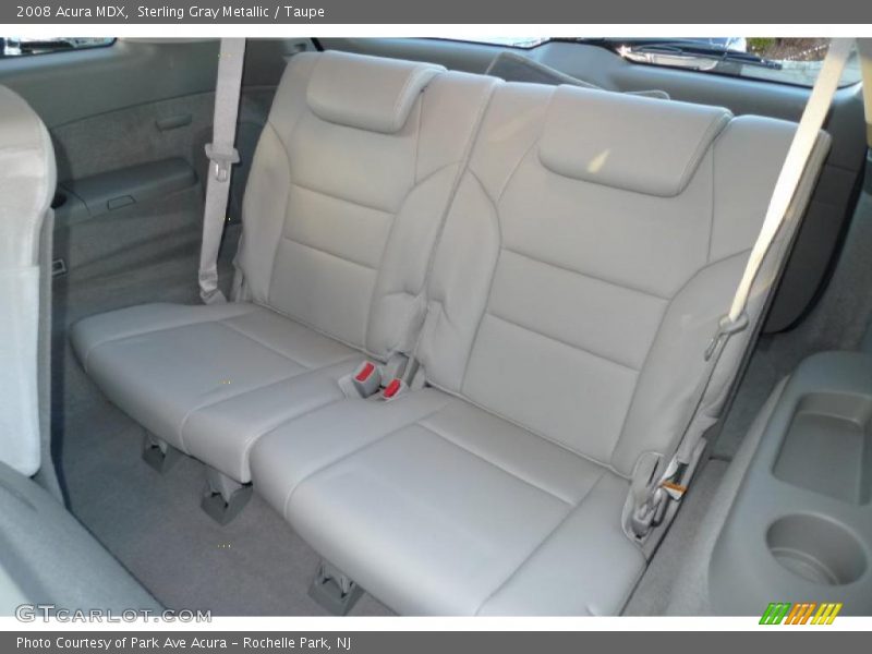 Sterling Gray Metallic / Taupe 2008 Acura MDX