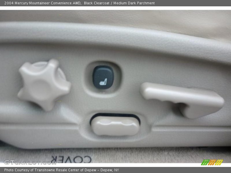 Black Clearcoat / Medium Dark Parchment 2004 Mercury Mountaineer Convenience AWD