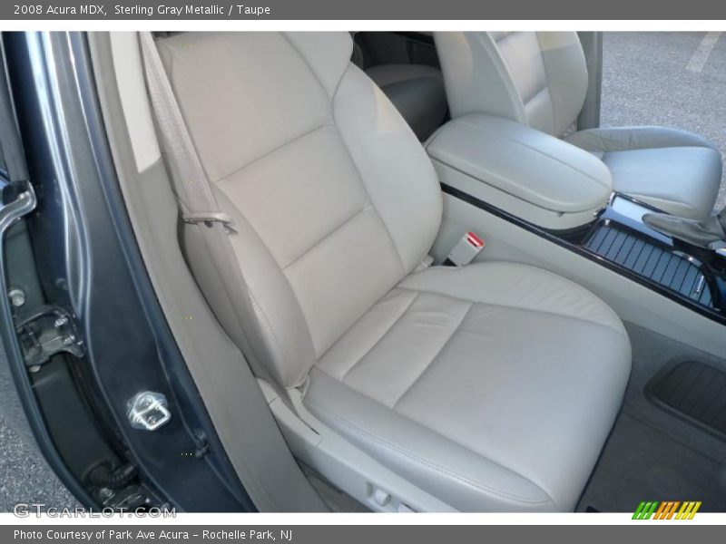 Sterling Gray Metallic / Taupe 2008 Acura MDX