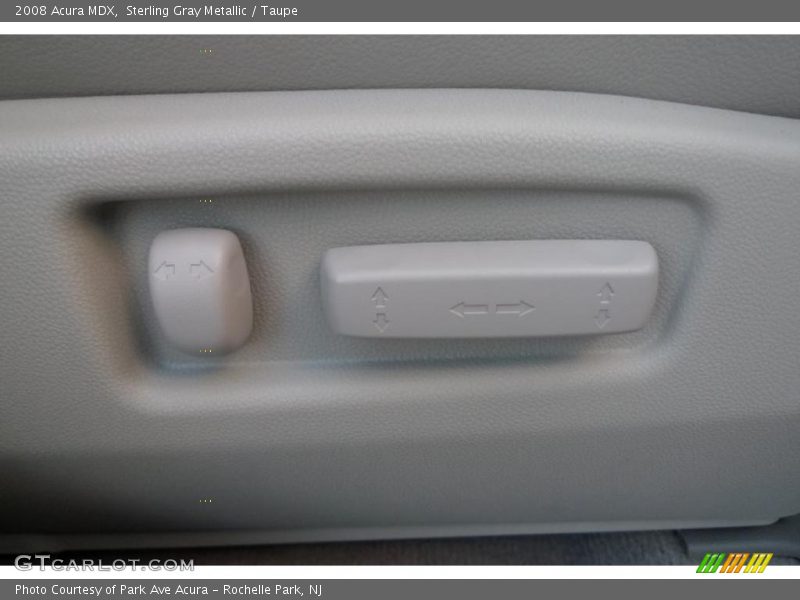 Sterling Gray Metallic / Taupe 2008 Acura MDX