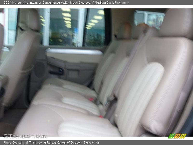 Black Clearcoat / Medium Dark Parchment 2004 Mercury Mountaineer Convenience AWD