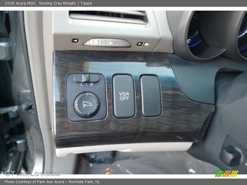 Sterling Gray Metallic / Taupe 2008 Acura MDX