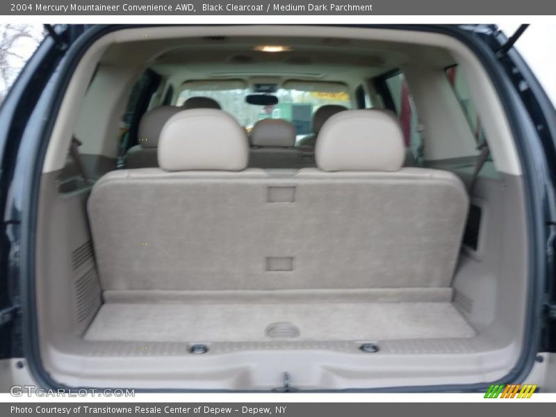 Black Clearcoat / Medium Dark Parchment 2004 Mercury Mountaineer Convenience AWD