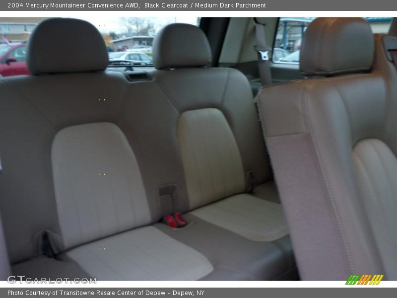 Black Clearcoat / Medium Dark Parchment 2004 Mercury Mountaineer Convenience AWD