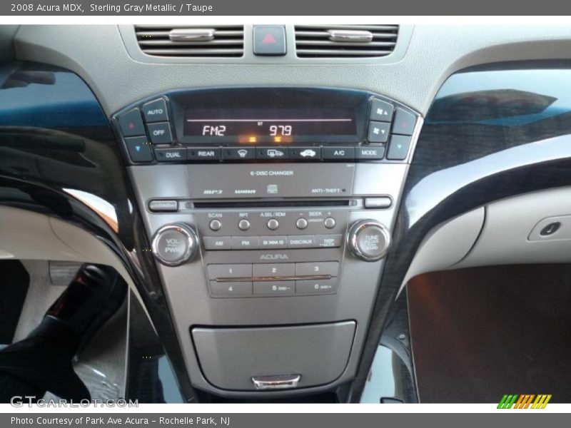 Sterling Gray Metallic / Taupe 2008 Acura MDX