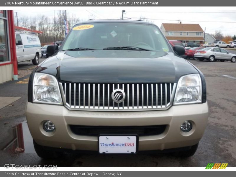 Black Clearcoat / Medium Dark Parchment 2004 Mercury Mountaineer Convenience AWD