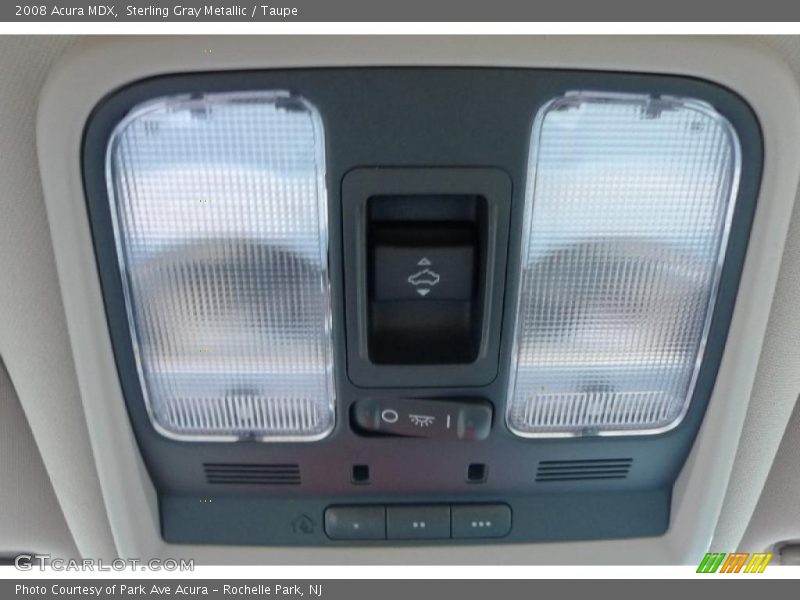 Sterling Gray Metallic / Taupe 2008 Acura MDX