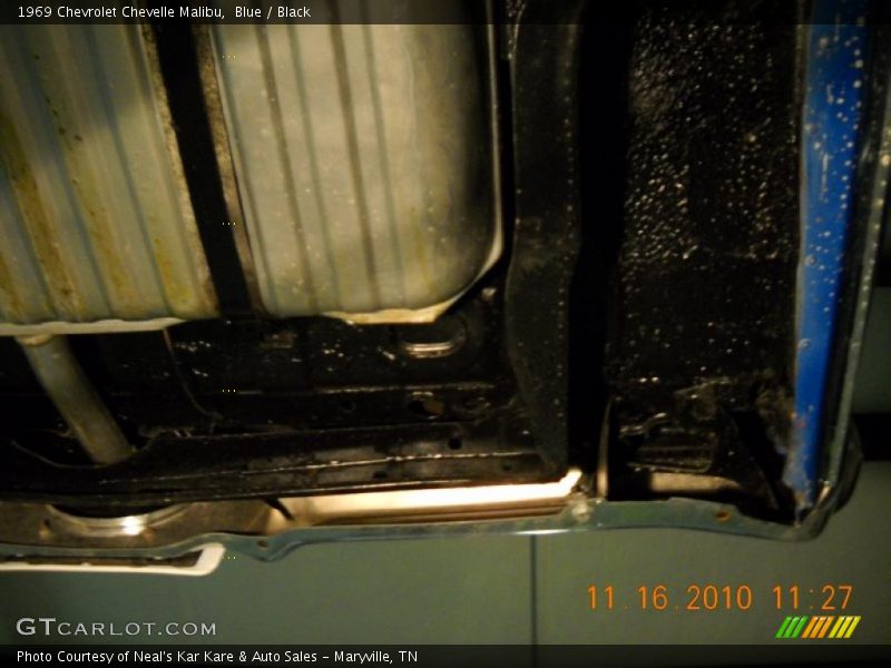 Blue / Black 1969 Chevrolet Chevelle Malibu