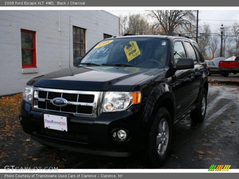 Black / Charcoal 2008 Ford Escape XLT 4WD
