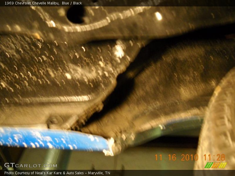 Blue / Black 1969 Chevrolet Chevelle Malibu