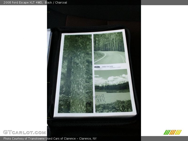 Black / Charcoal 2008 Ford Escape XLT 4WD