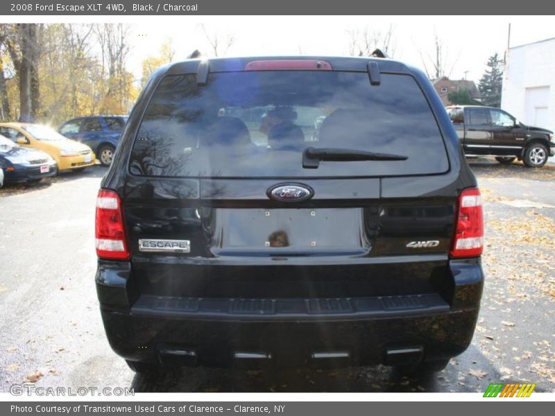 Black / Charcoal 2008 Ford Escape XLT 4WD