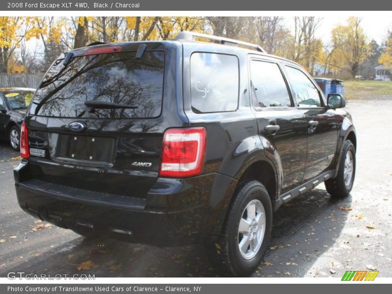 Black / Charcoal 2008 Ford Escape XLT 4WD