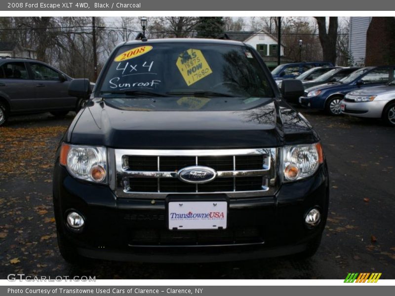 Black / Charcoal 2008 Ford Escape XLT 4WD