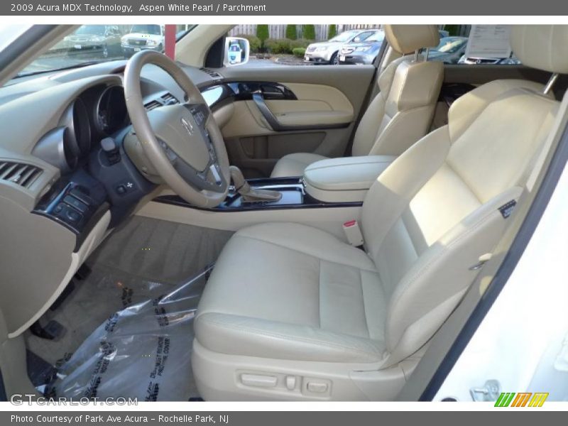  2009 MDX Technology Parchment Interior