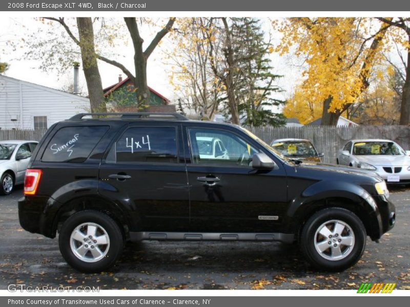 Black / Charcoal 2008 Ford Escape XLT 4WD
