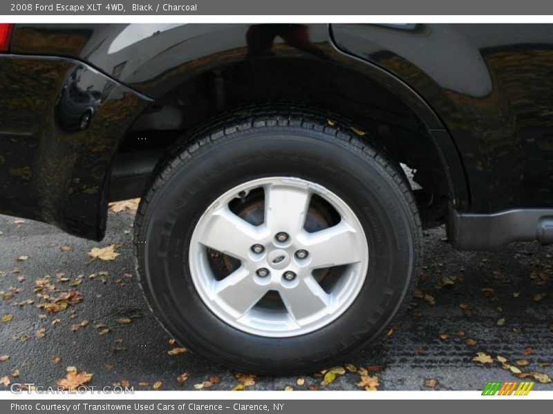 Black / Charcoal 2008 Ford Escape XLT 4WD