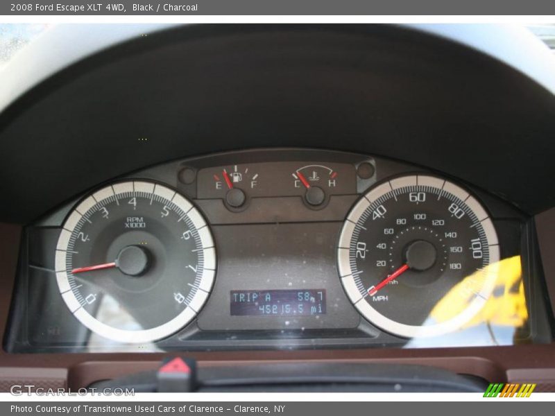 Black / Charcoal 2008 Ford Escape XLT 4WD