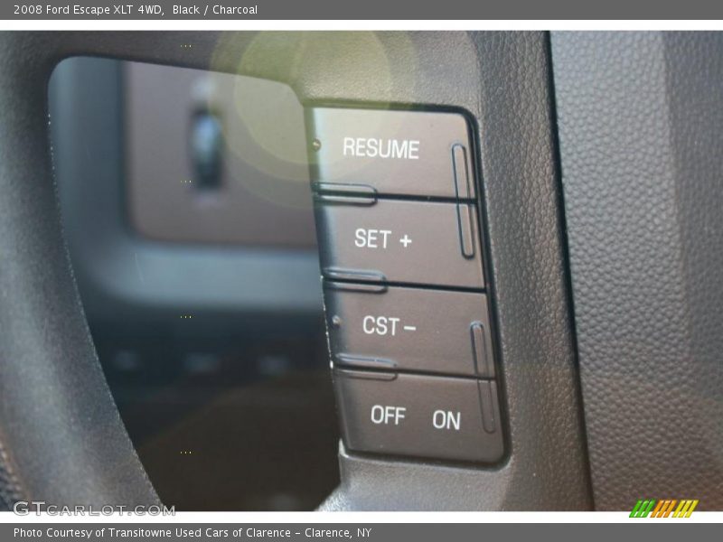 Black / Charcoal 2008 Ford Escape XLT 4WD