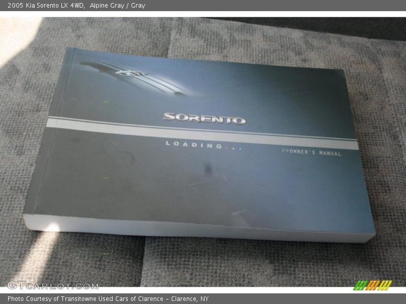Alpine Gray / Gray 2005 Kia Sorento LX 4WD