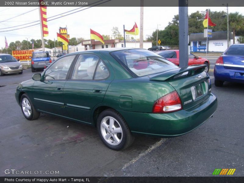 Mystic Green / Stone 2002 Nissan Sentra GXE
