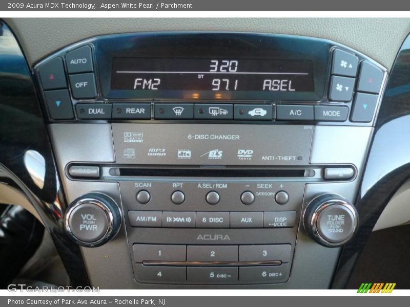 Controls of 2009 MDX Technology