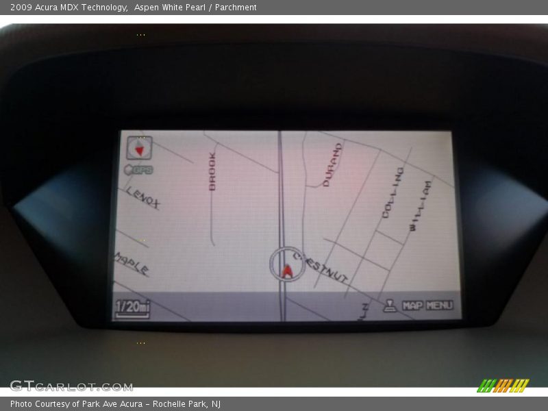 Navigation of 2009 MDX Technology