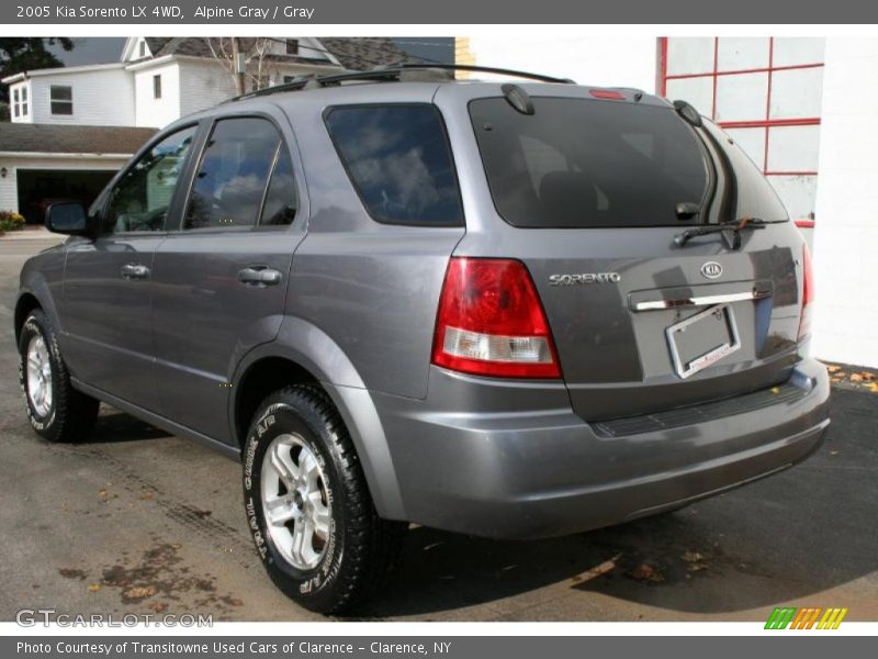 Alpine Gray / Gray 2005 Kia Sorento LX 4WD