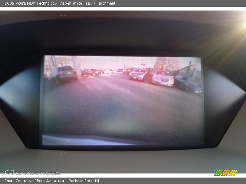 Aspen White Pearl / Parchment 2009 Acura MDX Technology