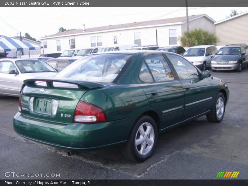 Mystic Green / Stone 2002 Nissan Sentra GXE
