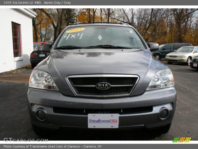 Alpine Gray / Gray 2005 Kia Sorento LX 4WD