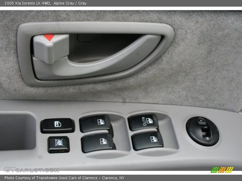 Alpine Gray / Gray 2005 Kia Sorento LX 4WD