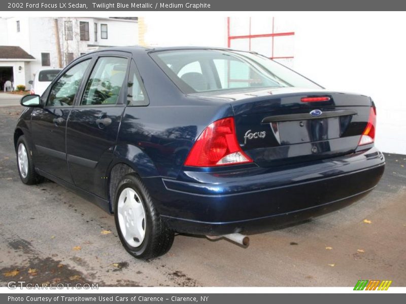  2002 Focus LX Sedan Twilight Blue Metallic