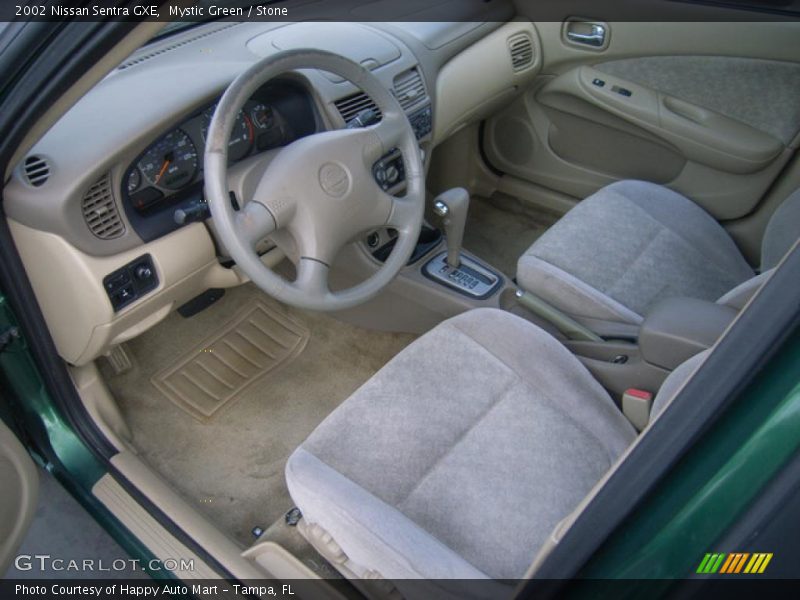 Mystic Green / Stone 2002 Nissan Sentra GXE