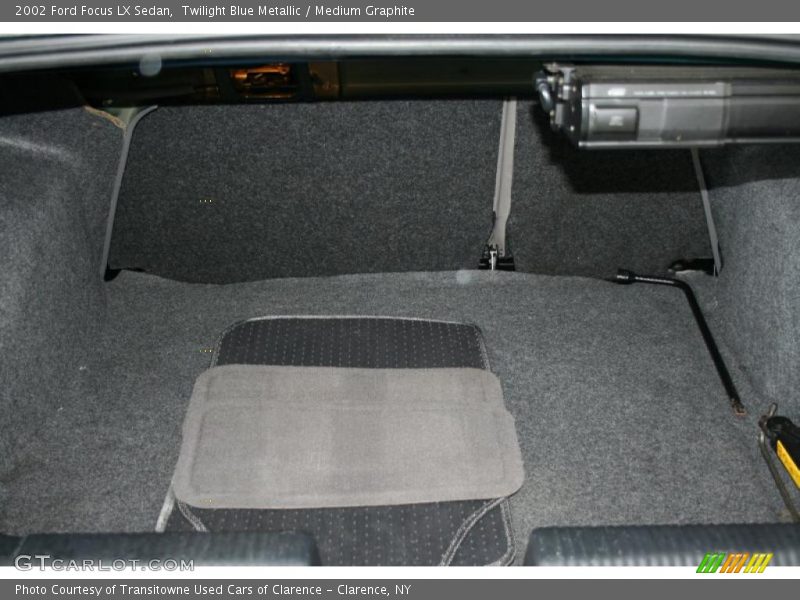 Twilight Blue Metallic / Medium Graphite 2002 Ford Focus LX Sedan