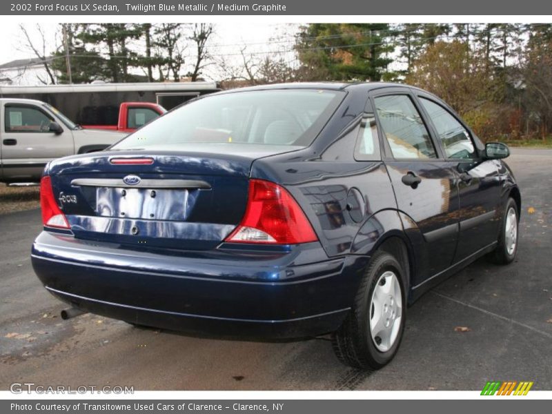  2002 Focus LX Sedan Twilight Blue Metallic