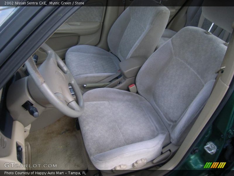 Mystic Green / Stone 2002 Nissan Sentra GXE