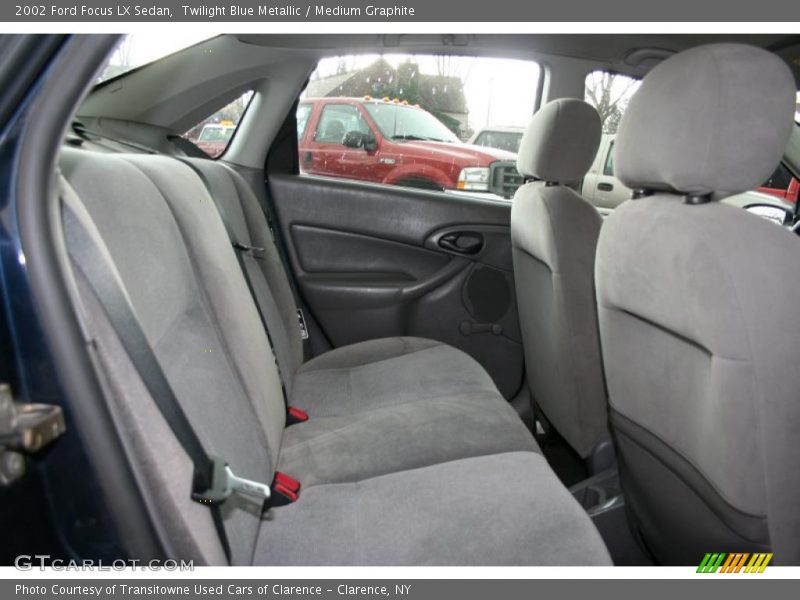 Twilight Blue Metallic / Medium Graphite 2002 Ford Focus LX Sedan