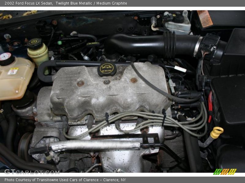  2002 Focus LX Sedan Engine - 2.0 Liter DOHC 16-Valve Zetec 4 Cylinder